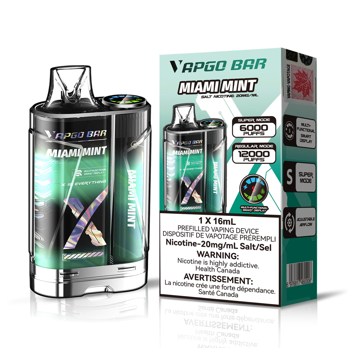 VAPGO BAR 12000(5pc/Cartom)