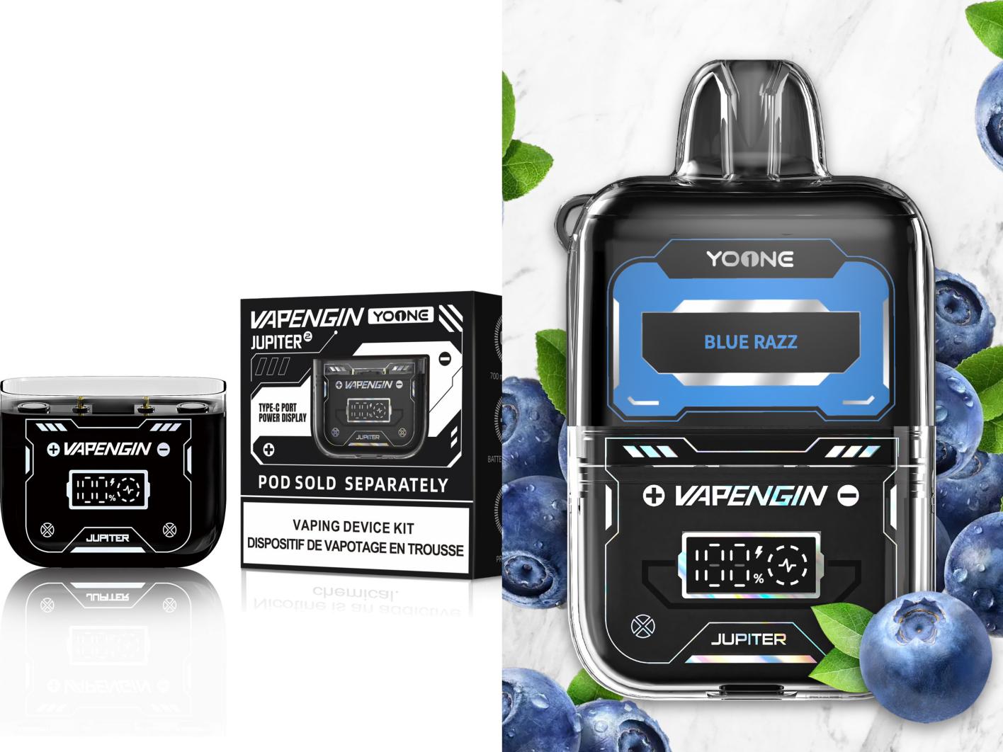 YOONE VAPENGIN POD (5pc/Carton)  + YOONE VAPENGIN DEVICE (5pc/Carton)