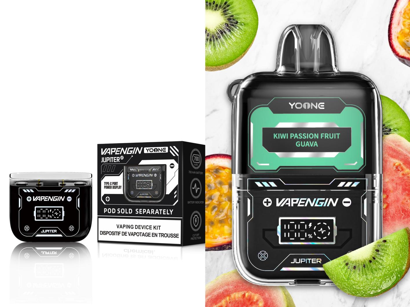 YOONE VAPENGIN POD (5pc/Carton)  + YOONE VAPENGIN DEVICE (5pc/Carton)